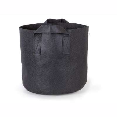 New felt fabric outdoor garden flower grow bag 3 galon fabric pot grow bags