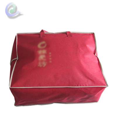 custom color non woven for duvet zipper bag